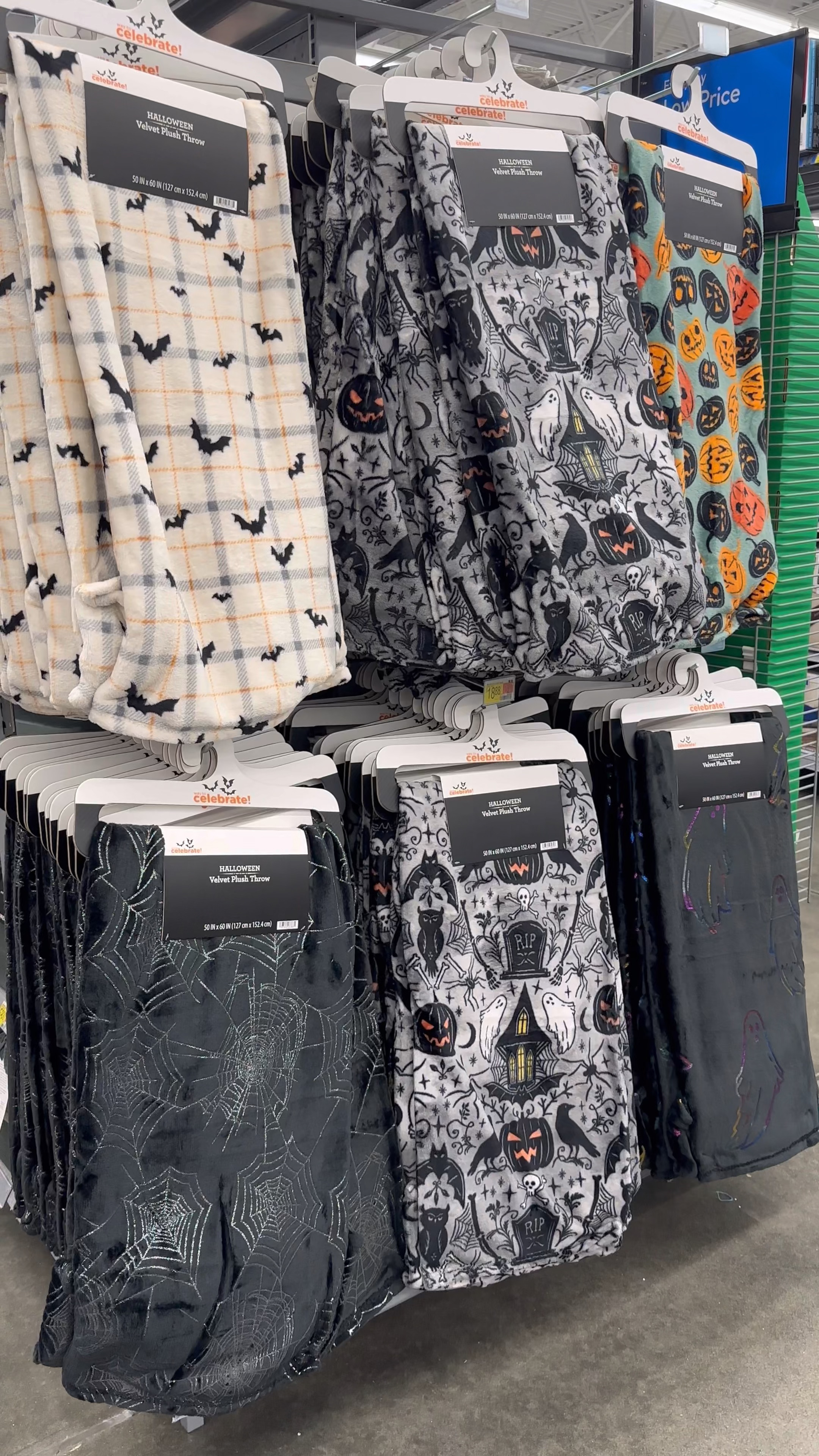 Loved this Halloween blankets last year and they are back! $10 each for the plush ones! More patterns online! 😳🎃

#LTKSeasonal