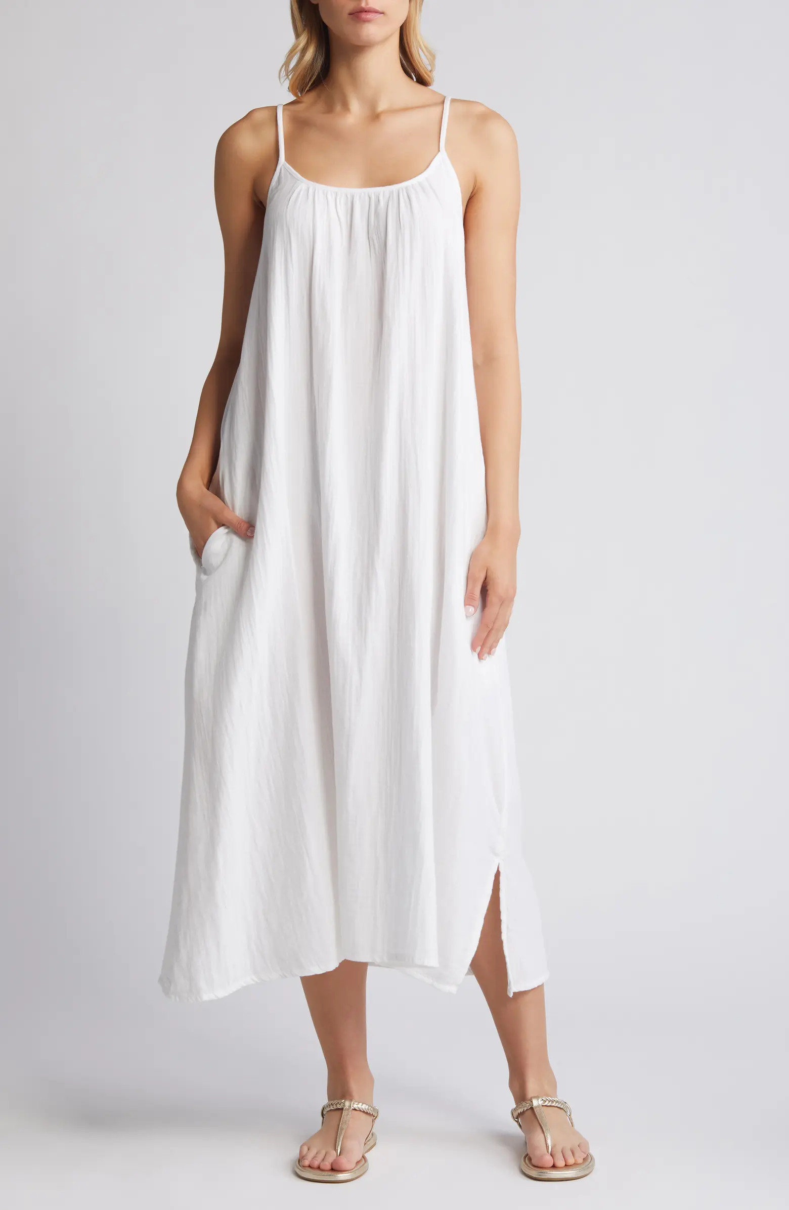 Caslon® Cami Midi Dress | Nordstrom | Nordstrom