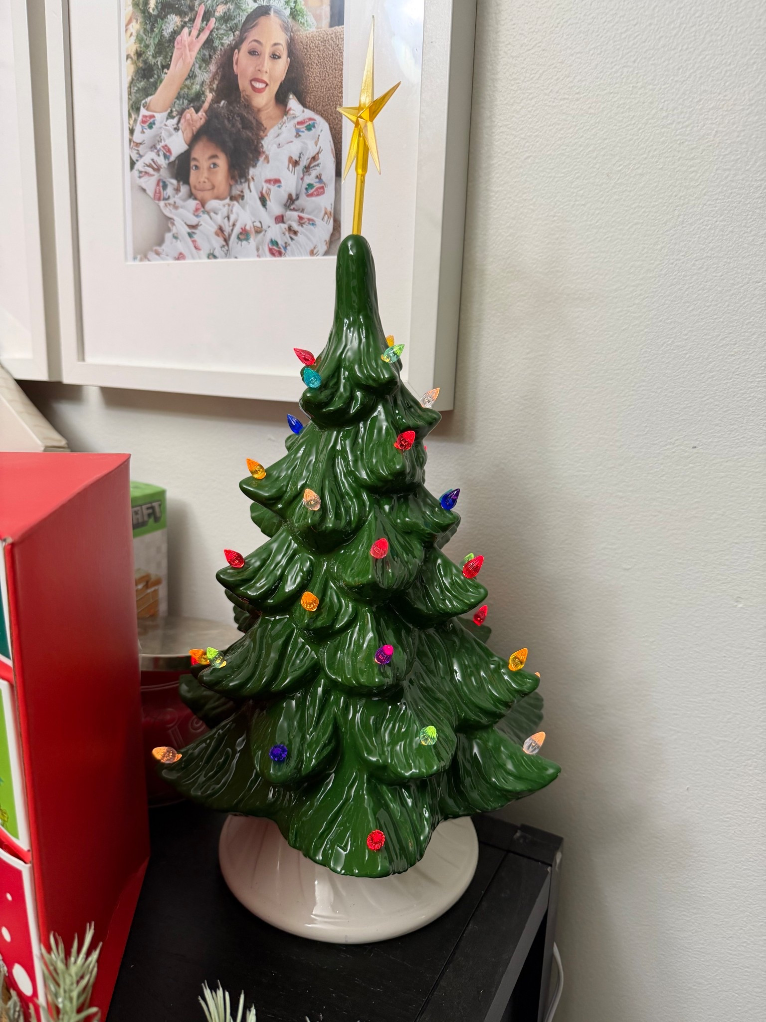 Vintage-y vibes with a ceramic Christmas Tree 🎄 

#LTKHoliday #LTKSeasonal #LTKGiftGuide