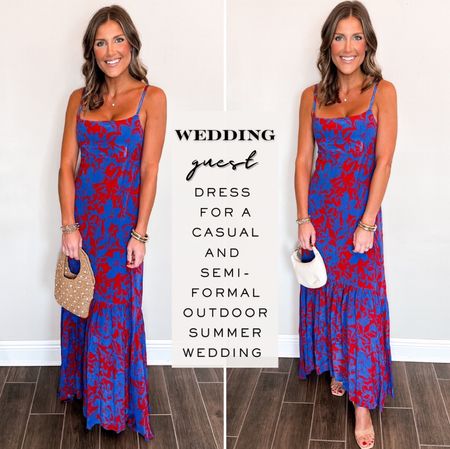 Wedding guest dress that could be styled casually or semi formal with heels and a nice bag! 

#LTKFindsUnder100 #LTKWedding #LTKStyleTip