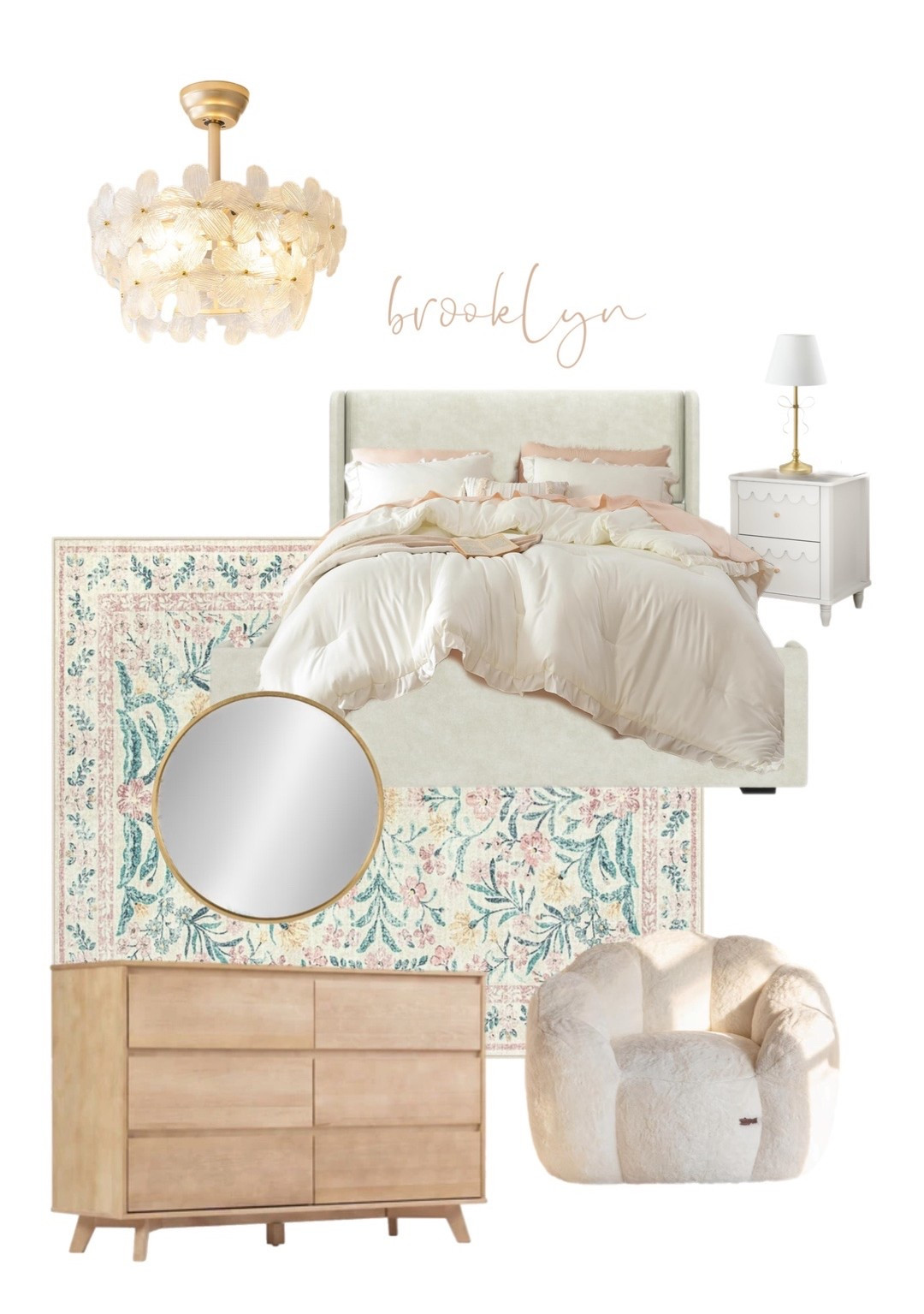 Everything my daughter picked for her new bedroom! Girls bedroom inspiration 🤍 

#LTKHome #LTKSaleAlert #LTKKids