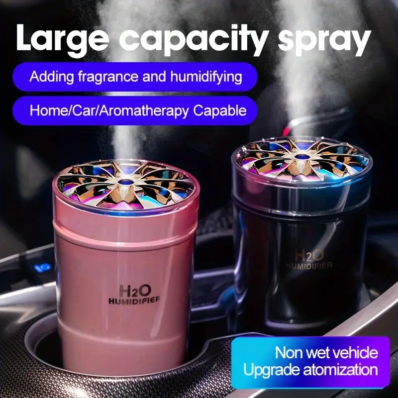 Usb Colorful Air Humidifier Cool Mist Ultrasonic Essential - Temu | Temu Affiliate Program