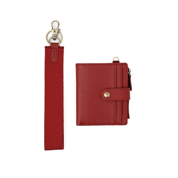 The Lo Full-Grain Leather Wristlet Wallet | Andar | Andar
