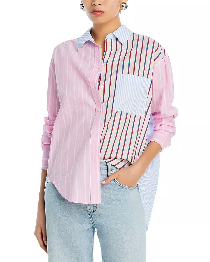 Striped Cotton Shirt | Bloomingdale's (US)