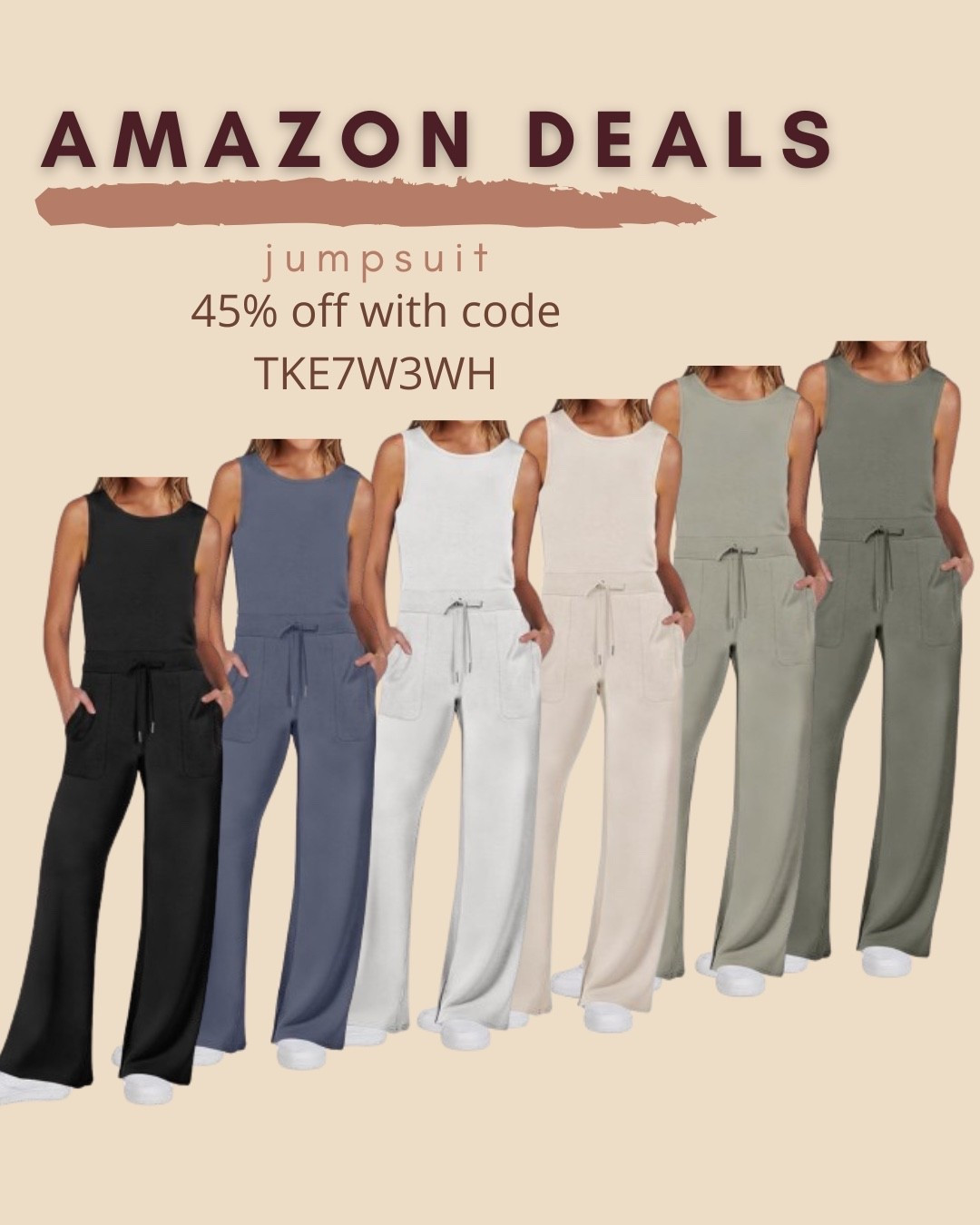 $18 ends 12/21

Anrabess
Amazon fashion
Amazon deals
Jumpsuit
Comfy outfit
Lounge outfit


#LTKSaleAlert #LTKFindsUnder50