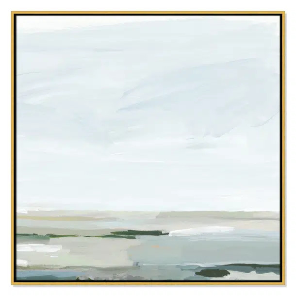 Pure Stillness - Painting on Canvas | Wayfair North America