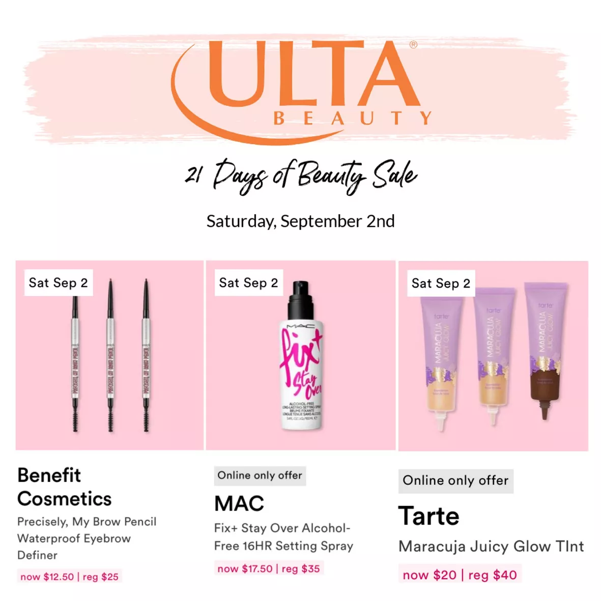 Ulta's 21 Days of Beauty Sale 2024: Save up to 50% Off Beauty