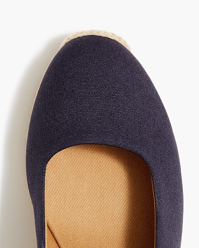 Canvas espadrille wedges | J.Crew Factory