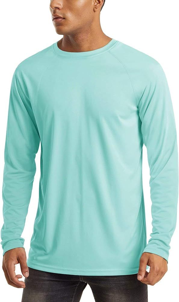 MAGCOMSEN Men's Long Sleeve Shirts UPF 50+ UV Sun Protection Athletic Shirts for Hiking Running W... | Amazon (US)
