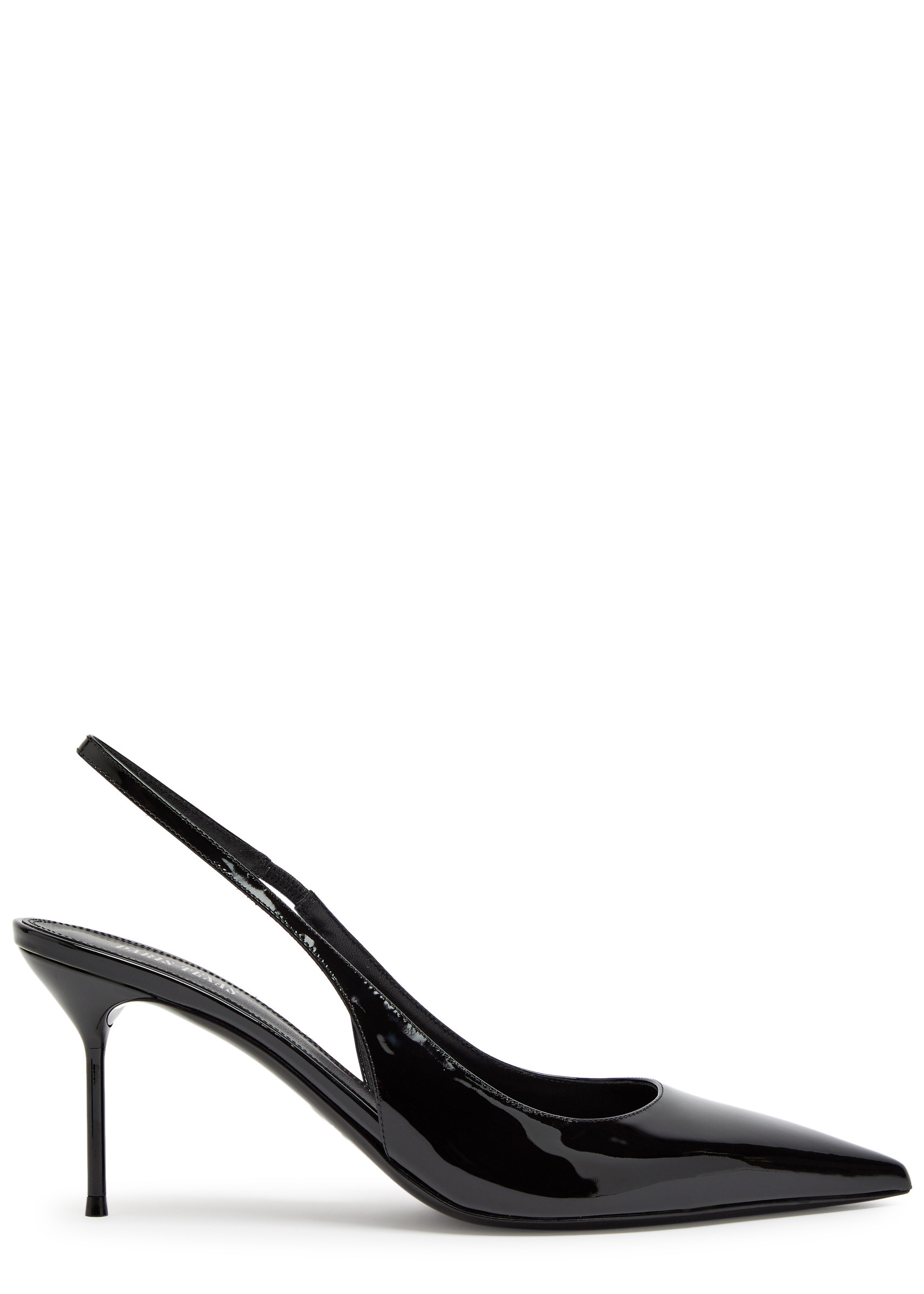 Lidia 70 patent leather slingback pumps | Harvey Nichols