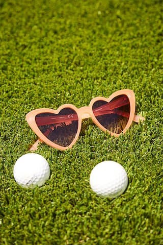 Heart-Shaped Gradient Sunglasses | Forever 21 (US)