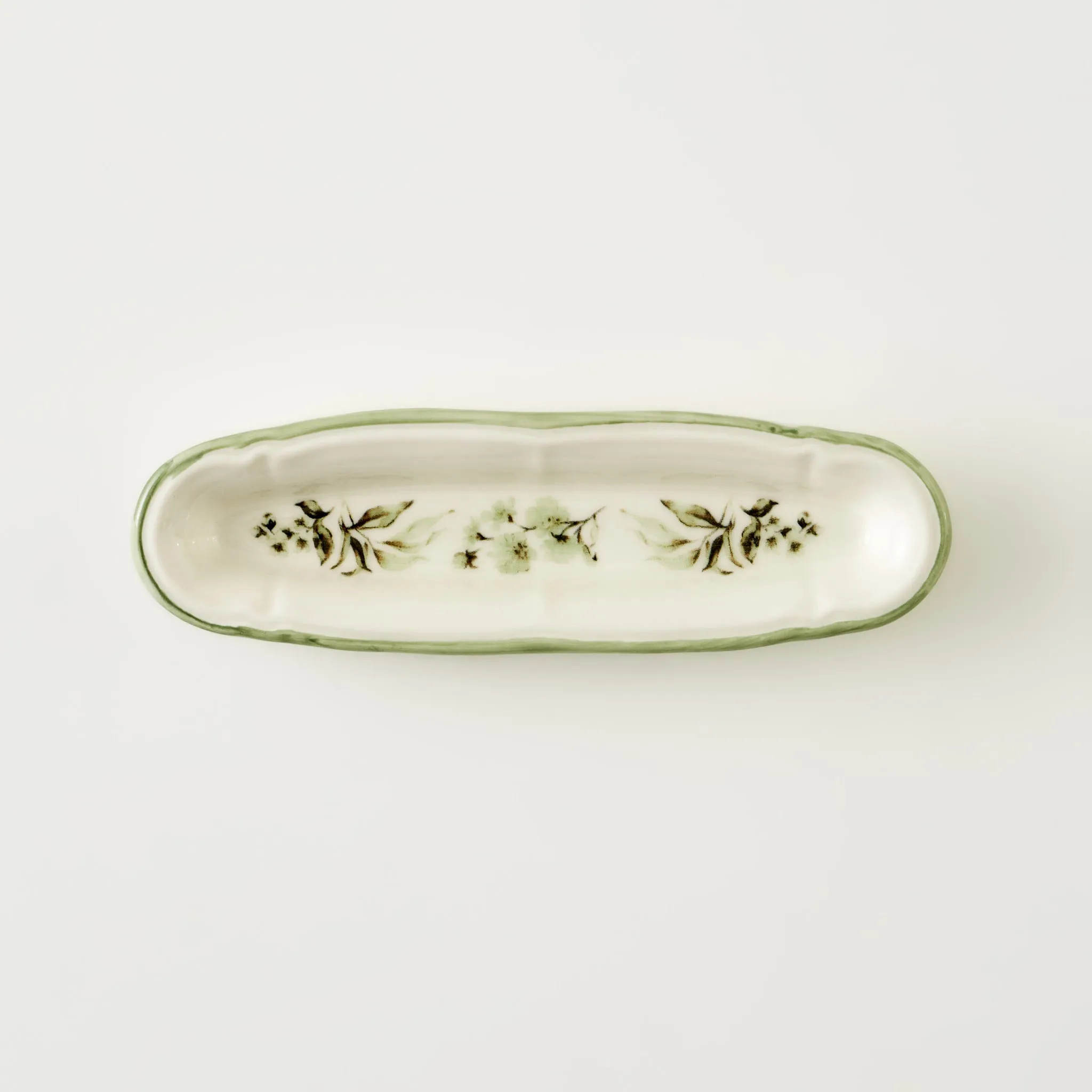 Julia Stoneware Olive Tray | Bella Maison USA
