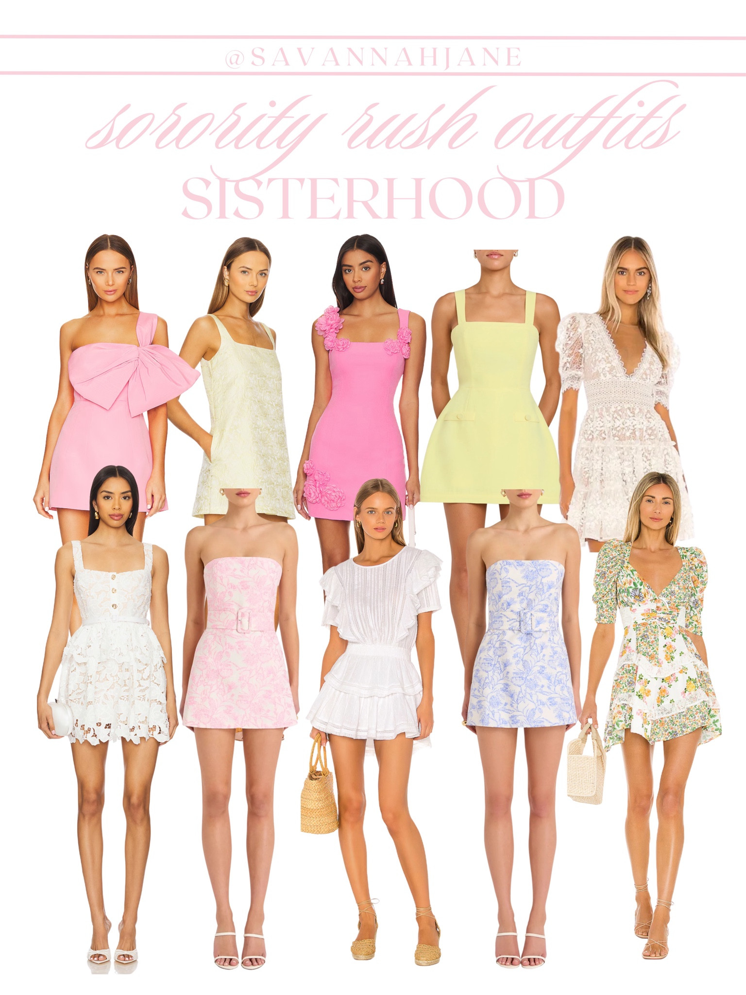 Sisterhood outfit inspo 🩷 sisterhood ootd | sorority rush | rush ootd | rush outfit inspo | sisterhood dress | sisterhood outfit inspo | bama rush | bama rush ootd | SMU rush | SMU rush ootd | SMU rush outfit inspo | chic mini dress | preppy mini dress 

#LTKU #LTKStyleTip #LTKPetite