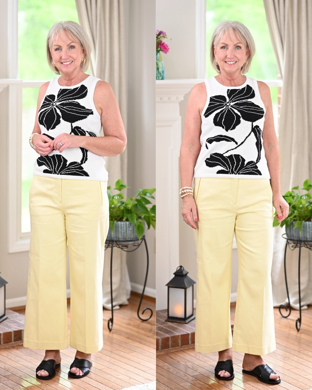 Are you seeing yellow?! It’s a big trend for summer 2025. Pair it with black and white for high contrast, classic looks  

#LTKOver40 #LTKMidsize #LTKStyleTip