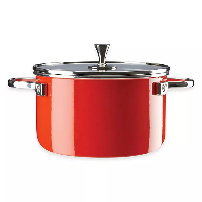 kate spade new york All In Good Taste 4 qt. Casserole in Red | Bed Bath & Beyond