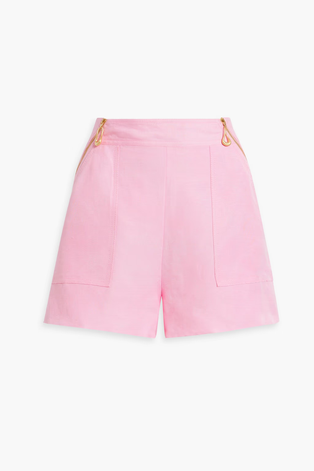 Linen-blend shorts | The Outnet (US and CA)
