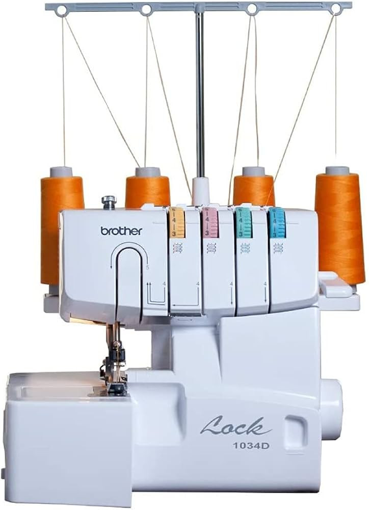 Brother Serger, 1034D, Heavy-Duty Metal Frame Overlock Machine, 1,300 Stitches Per Minute, Remove... | Amazon (US)