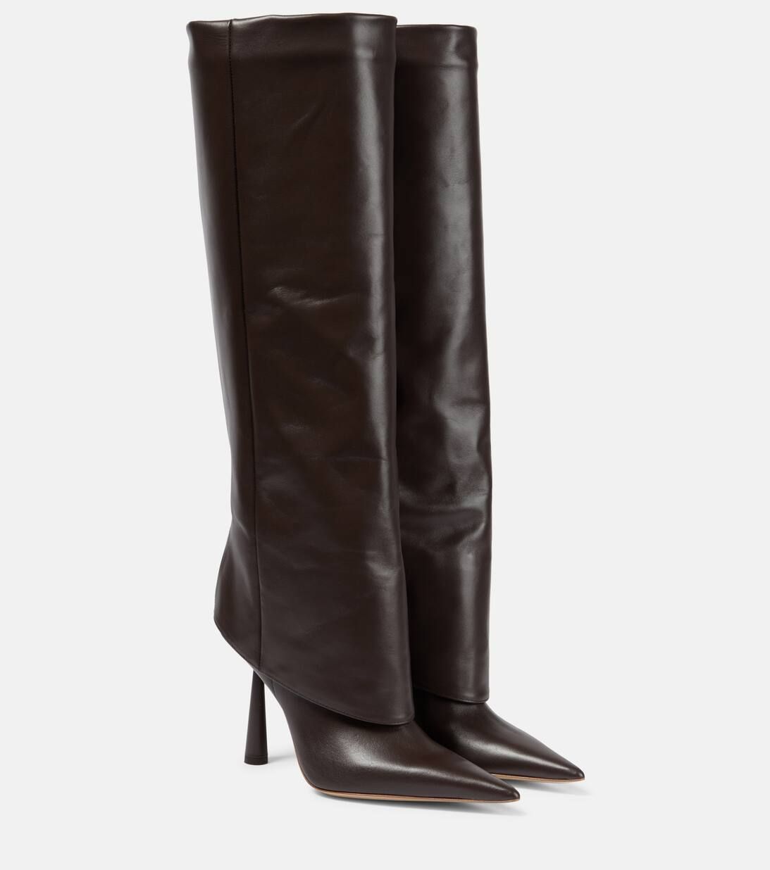 GIA/RHW Rosie 31 leather knee-high boots | Mytheresa (US/CA)