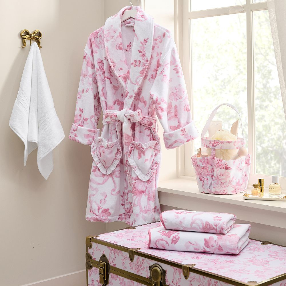 LoveShackFancy Shower Caddy Set & Bath Linen Set | Pottery Barn Teen