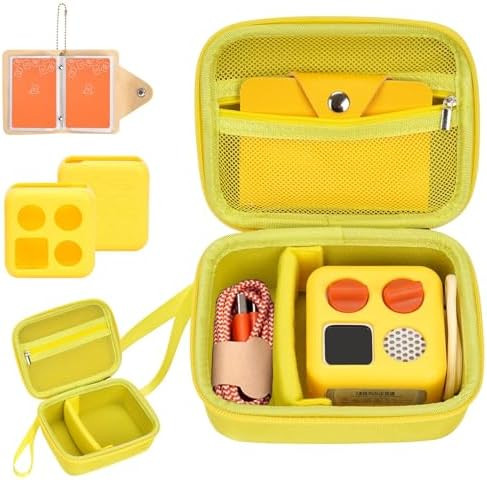 YouKnow Hard Case and Silicone Cover for Yoto Mini Player, Kids Audio Music Accessory with Card C... | Amazon (US)