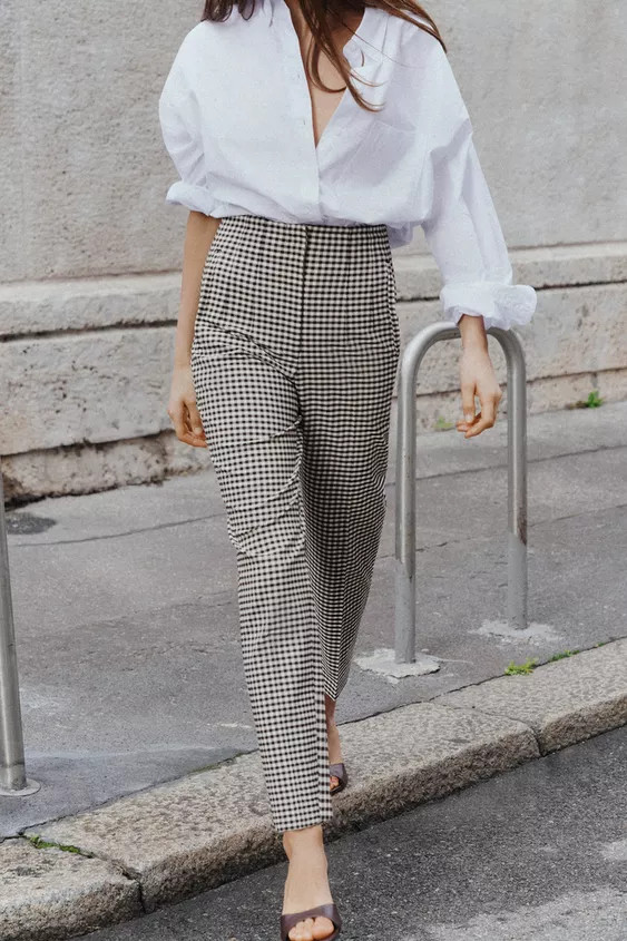HIGH-WAISTED PANTS | Zara US