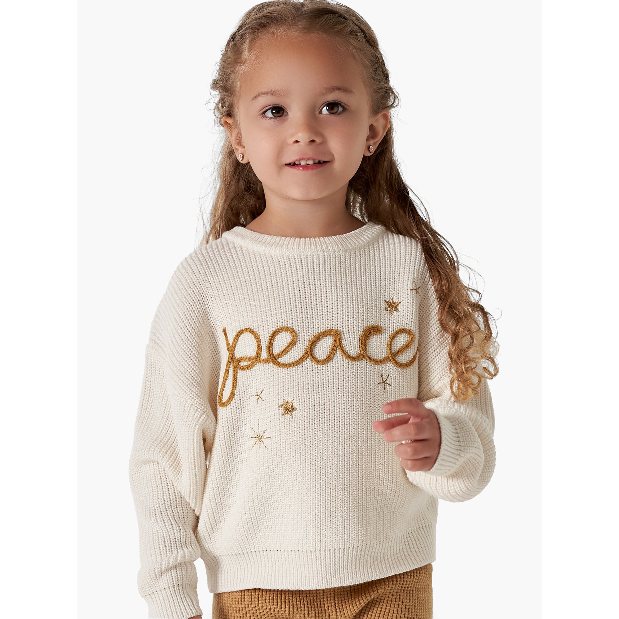 Modern Moments by Gerber Toddler Girl Matching Sister Sweater, Sizes 2T-5T | Walmart (US)
