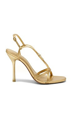 Cult Gaia Fallon Sandal in Brass from Revolve.com | Revolve Clothing (Global)