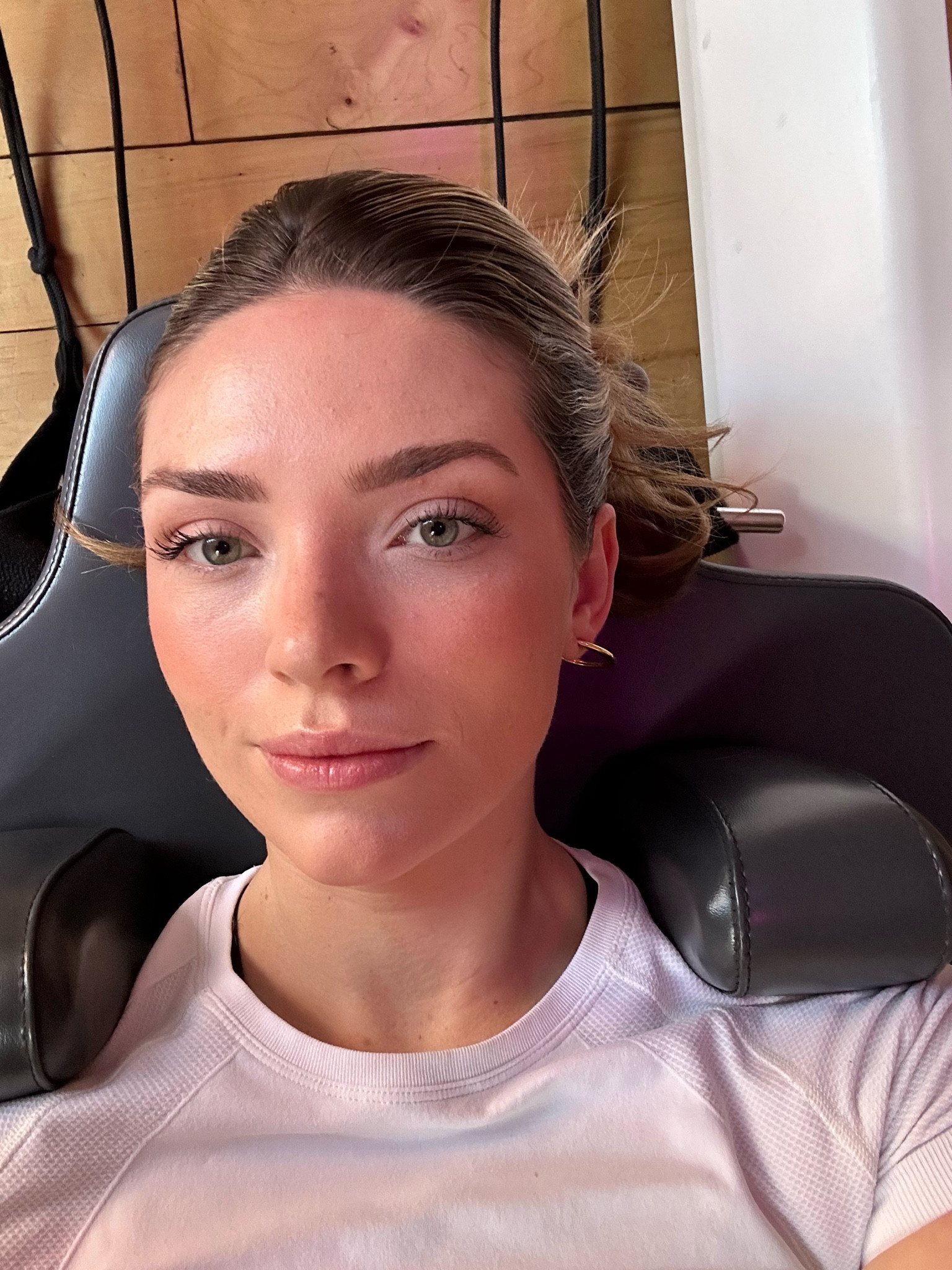 Coming to you straight from the reformer with my favorite workout safe makeup for sensitive skin 🎀🏋🏼‍♀️🩰