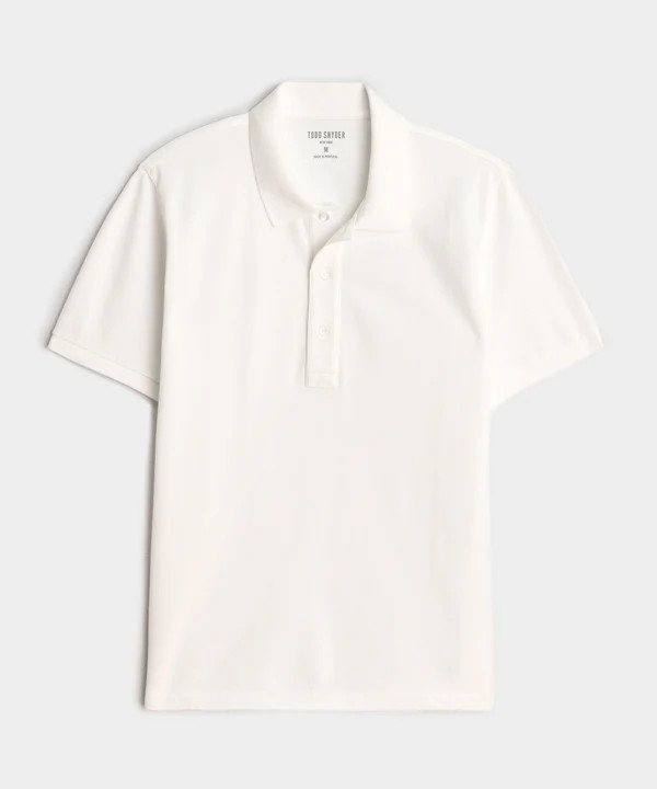 Cotton Pique Polo | Todd Snyder