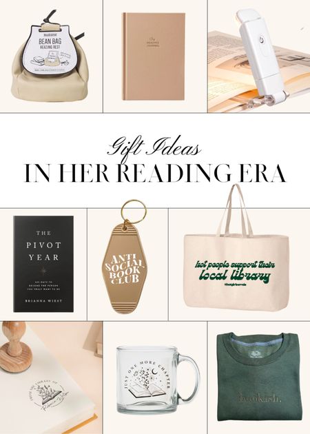 Gifts for the Reader // book club gifts, in her reading era, bookworm gifts, reading gifts, gifts for book lovers, book lover gift guide, book club gifts, book club white elephant 

#LTKSeasonal #LTKHoliday #LTKGiftGuide