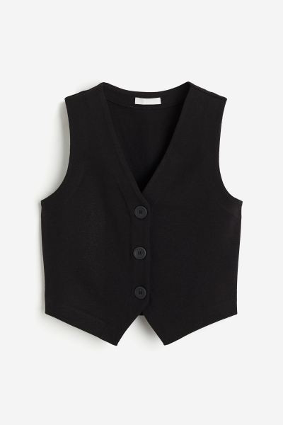 Jersey suit waistcoat | H&M (UK, MY, IN, SG, PH, TW, HK)
