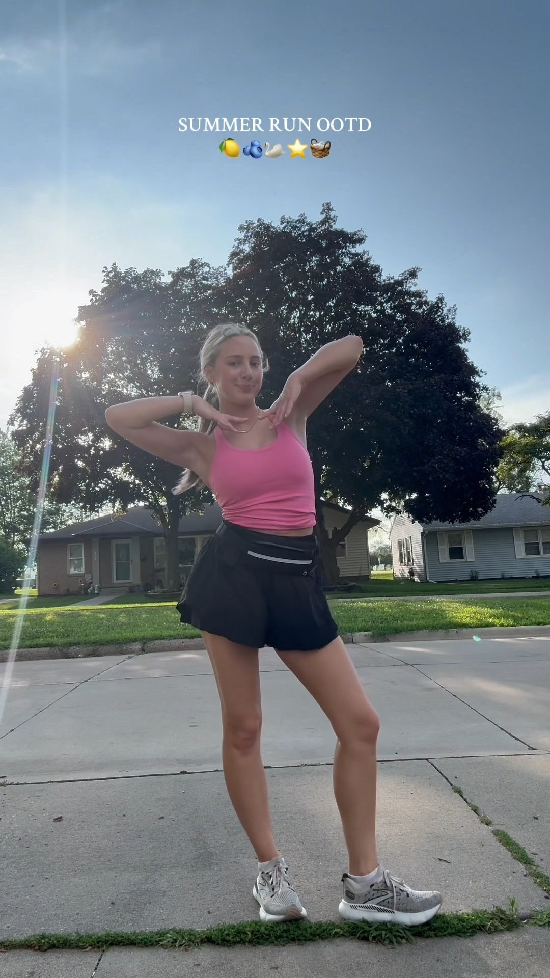 Summer Run OOTD 

#LTKActive #LTKSeasonal #LTKStyleTip