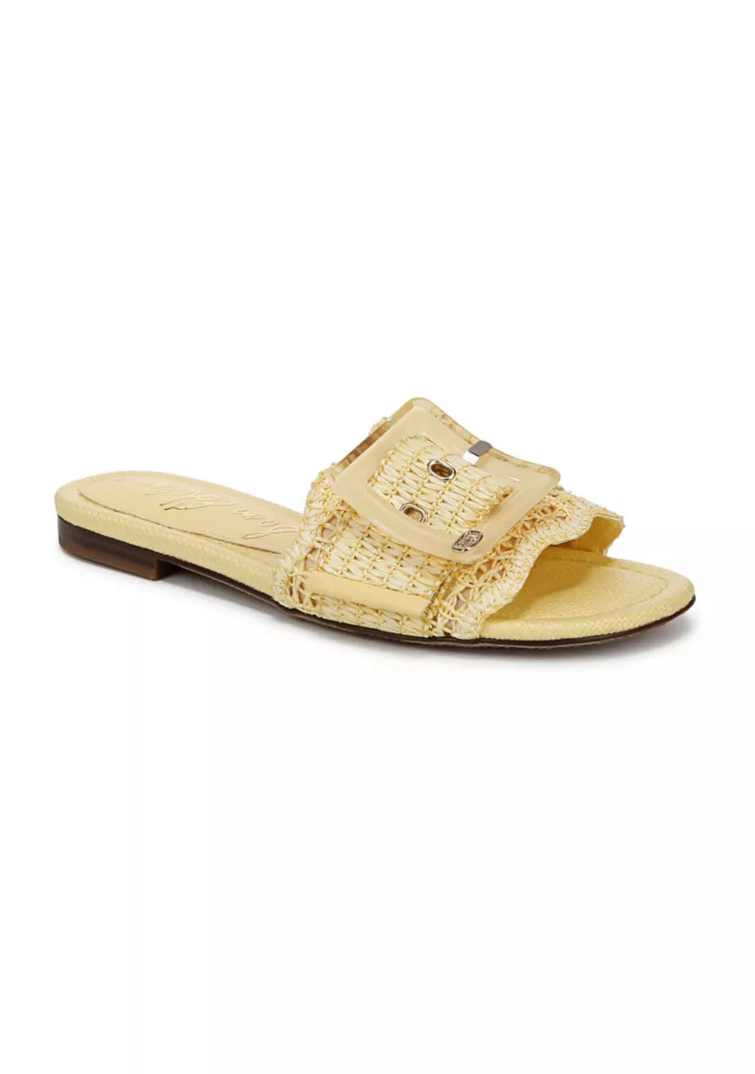 Bambi Raffia Slide Sandals | Belk