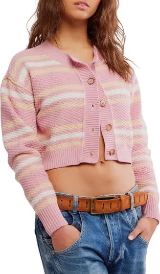 Free People Lila Stripe Cardigan | Nordstrom | Nordstrom
