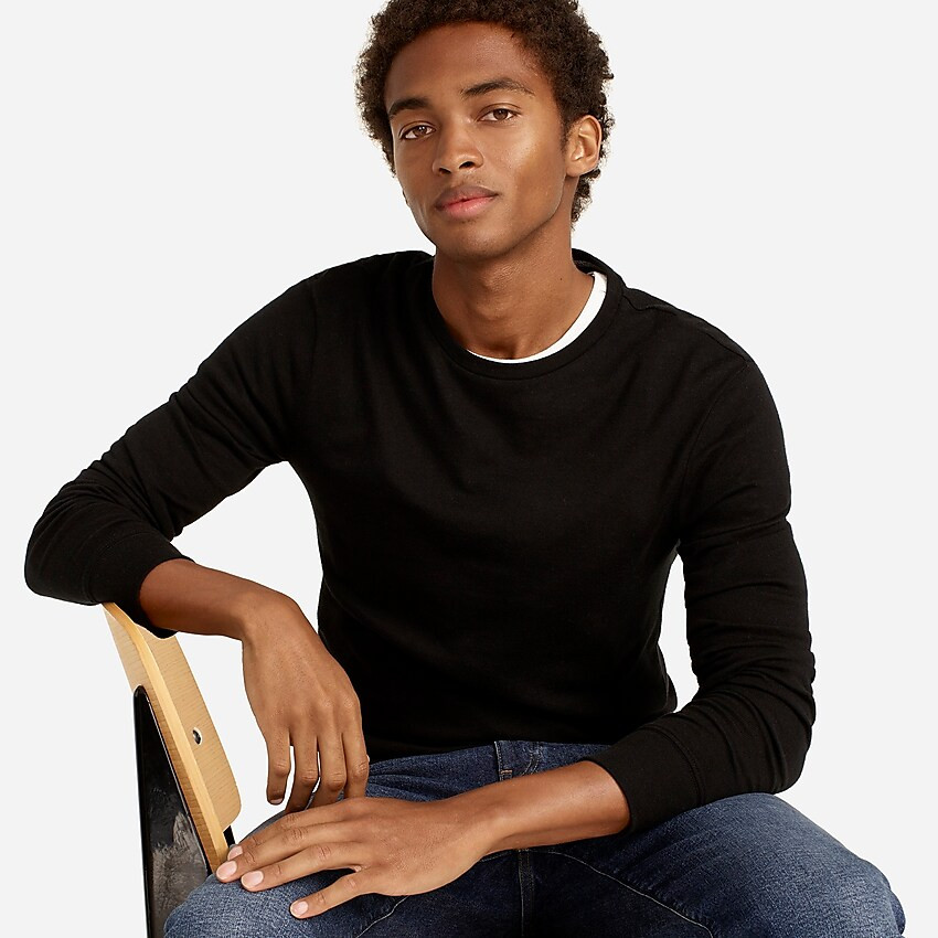 Cotton-cashmere T-shirt | J. Crew US
