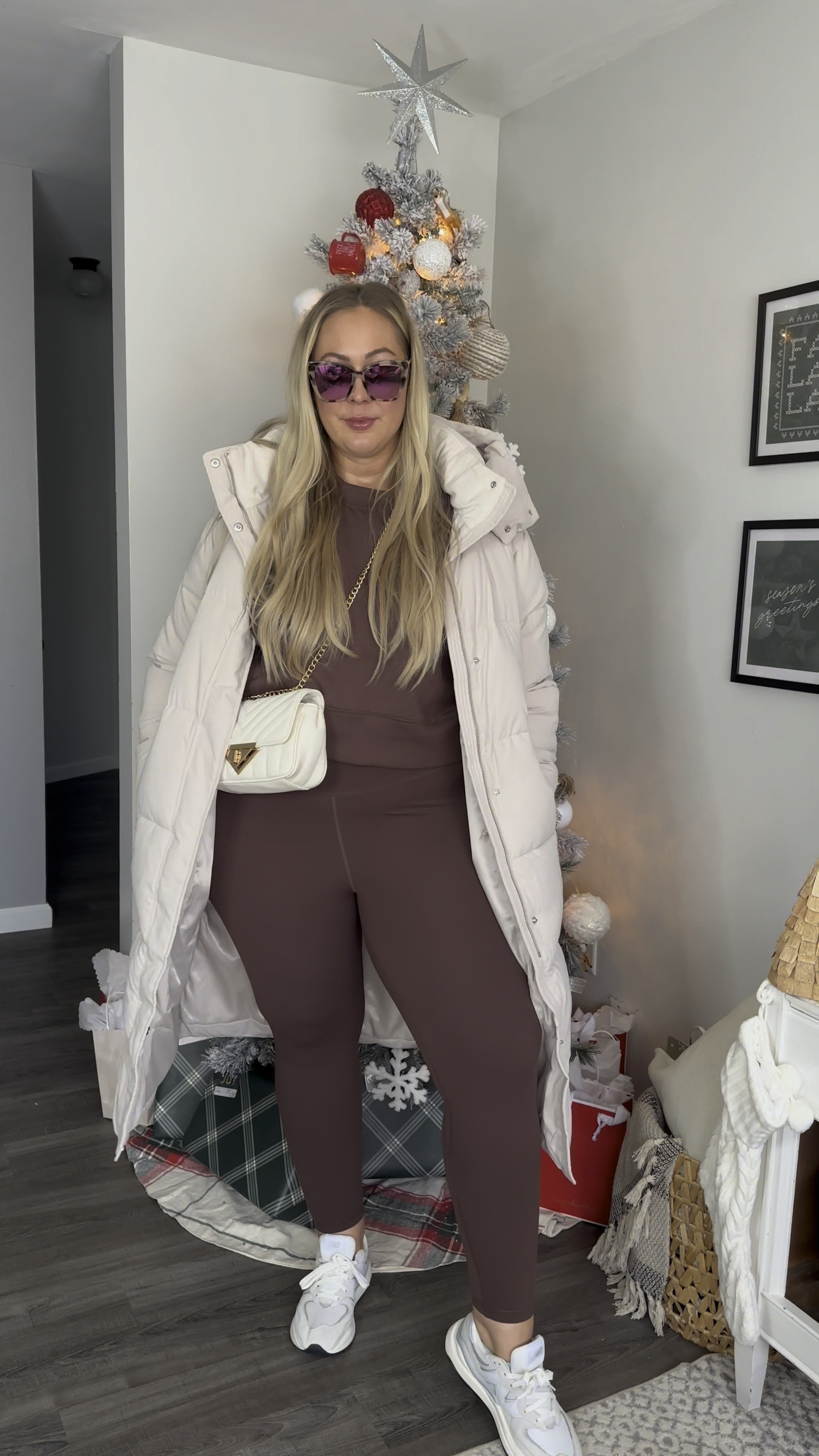 Leggings: xl long
sweatshirt: large
Coat: xl 

Winter outfit 
Casual outfit 
Matching Lounge Set

#LTKSeasonal #LTKstyletip #LTKplussize