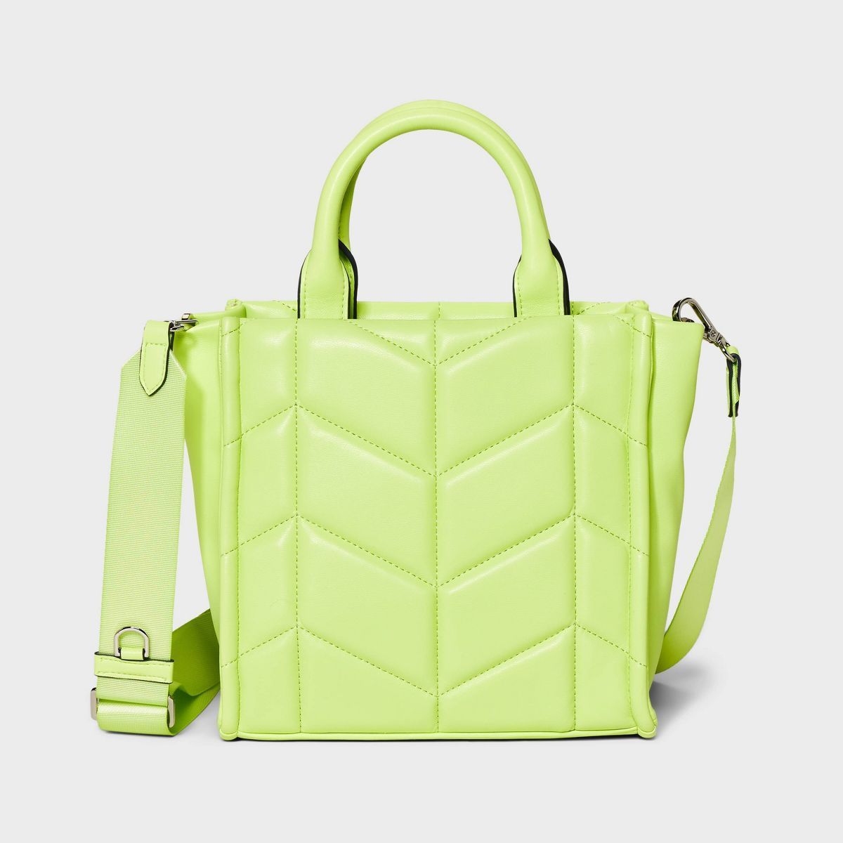 Midi Boxy Satchel Handbag - A New Day™ | Target