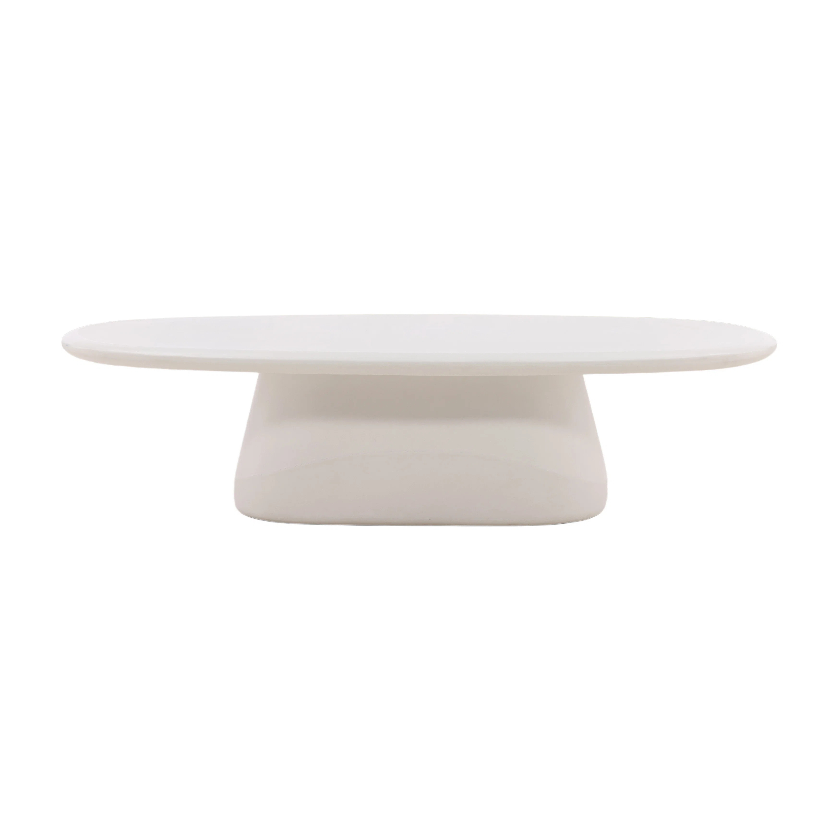 Avry Oval Concrete Outdoor Coffee Table | Wayfair North America