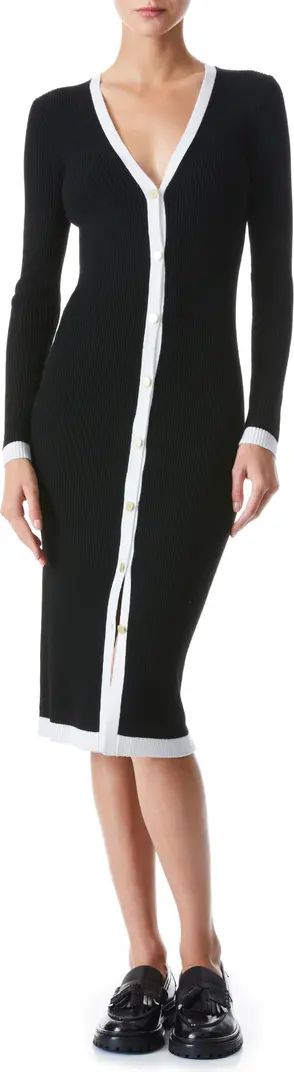 Alcina Rib Long Sleeve Wool Blend Sweater Dress | Nordstrom Rack