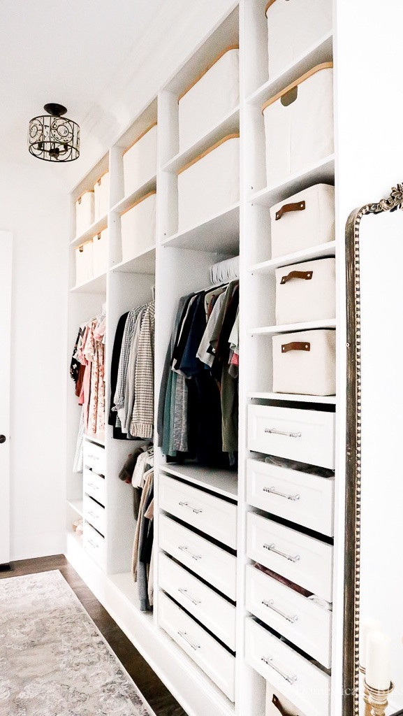 A little look at our floor-to-ceiling Semi-Custom Built-In Closet and how we built it.

See details:
https://domesticallyblissful.com/semi-custom-built-in-closet/

Join our newsletter:
https://domesticallyblissful.com/newsletter/

#LTKHome #LTKWatchNow #LTKFamily