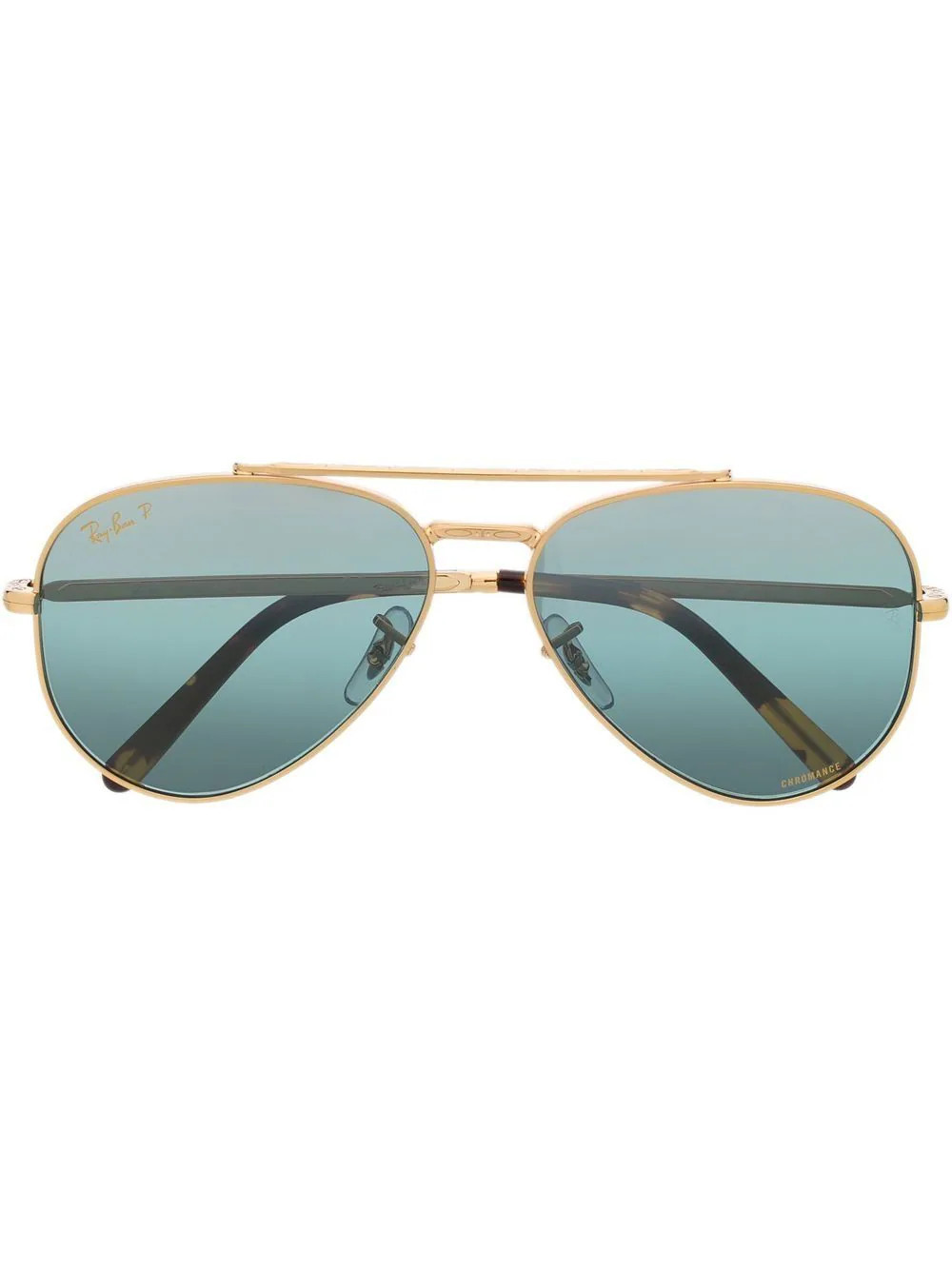 Ray-Ban aviator-frame sunglasses - Gold | Farfetch Global