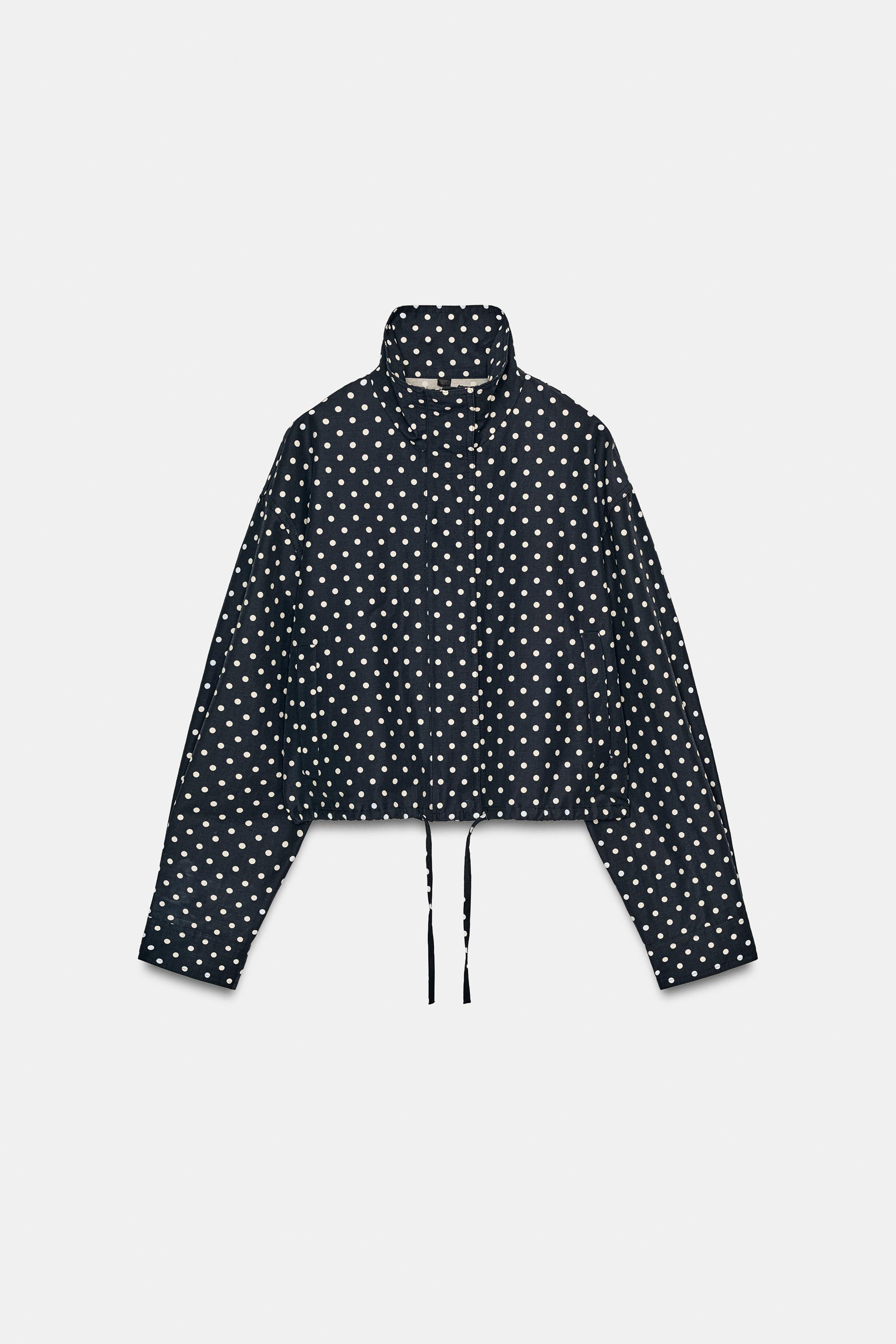 PUFFED POLKA DOT JACKET | Zara US
