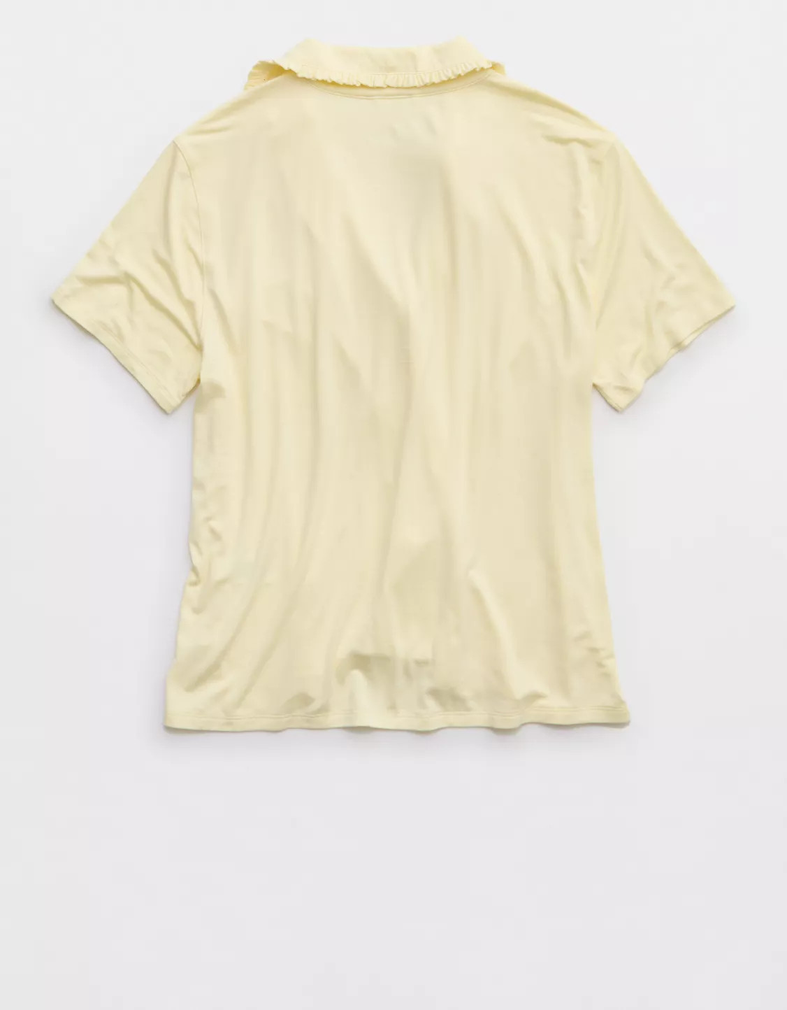 Aerie Real Soft® Ruffle Pajama Shirt | Aerie