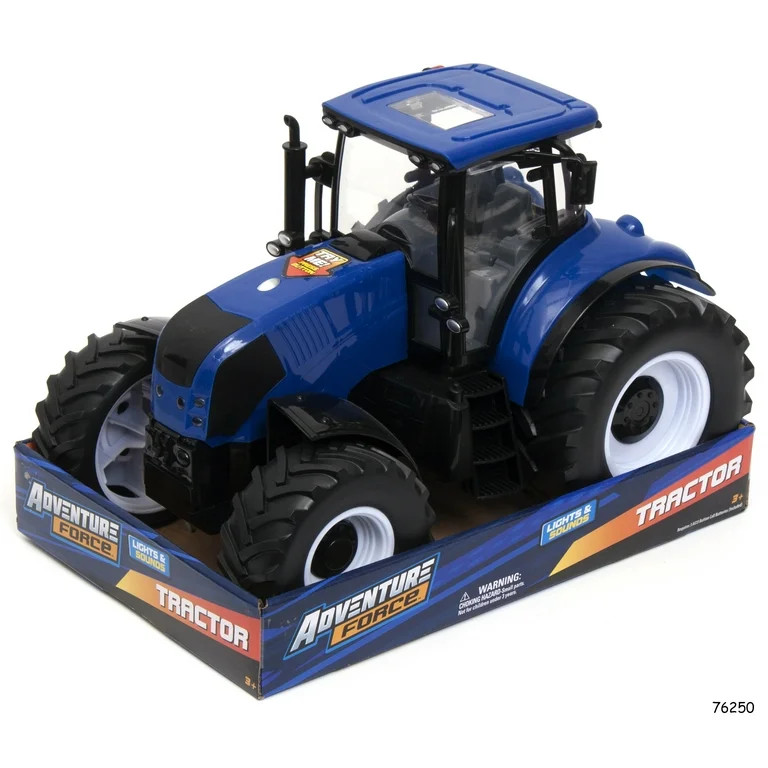 Adventure Force Blue Farm Tractor – Play Vehicle with Lights & Sounds | Walmart (US)