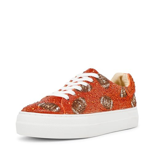Betsey Johnson Women's SB-Sidny Sneaker, Orange Football, 8.5 | Amazon (US)