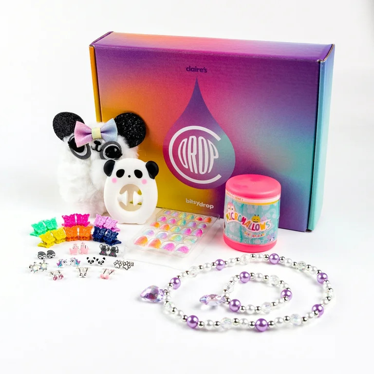 Claire’s 7pc Box Set for Ages 3-8, Fashion and Fun, Cute Gift, 77010 | Walmart (US)