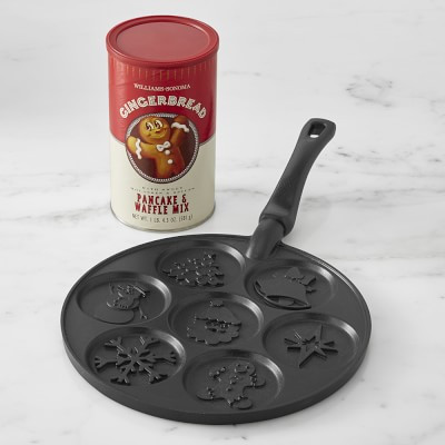 Nordic Ware Nonstick Holiday Pancake Pan & Mix Set | Williams Sonoma | Williams-Sonoma