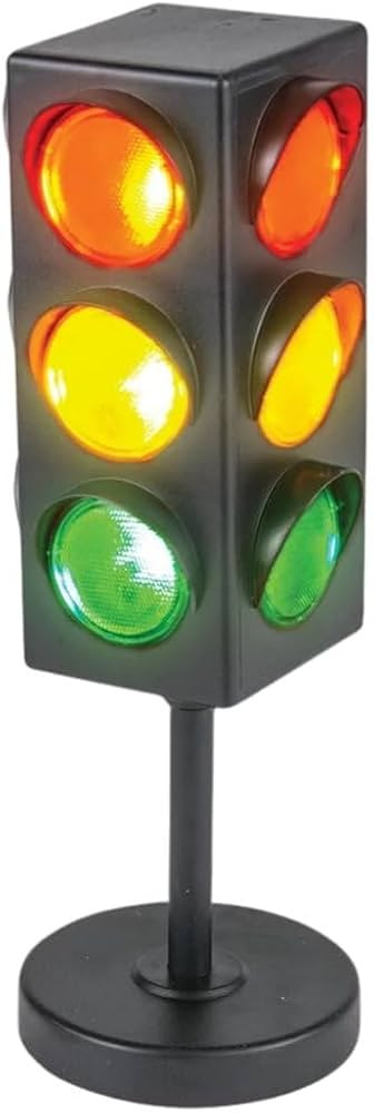Rhode Island Novelty Eltrali 8 Inch Traffic Light Table Lamp | Amazon (US)