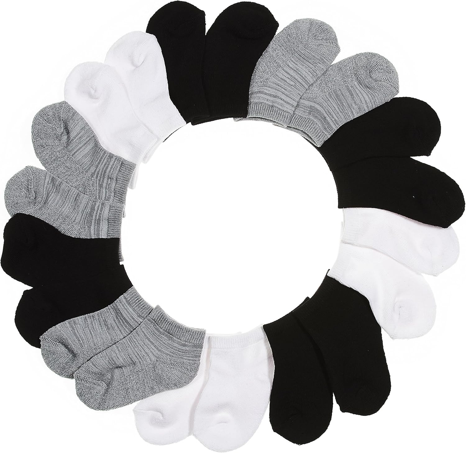 BARE HUGS 10-Pack Boy and Girl Baby Socks for Infant and Toddler, Toddler Socks | Amazon (US)