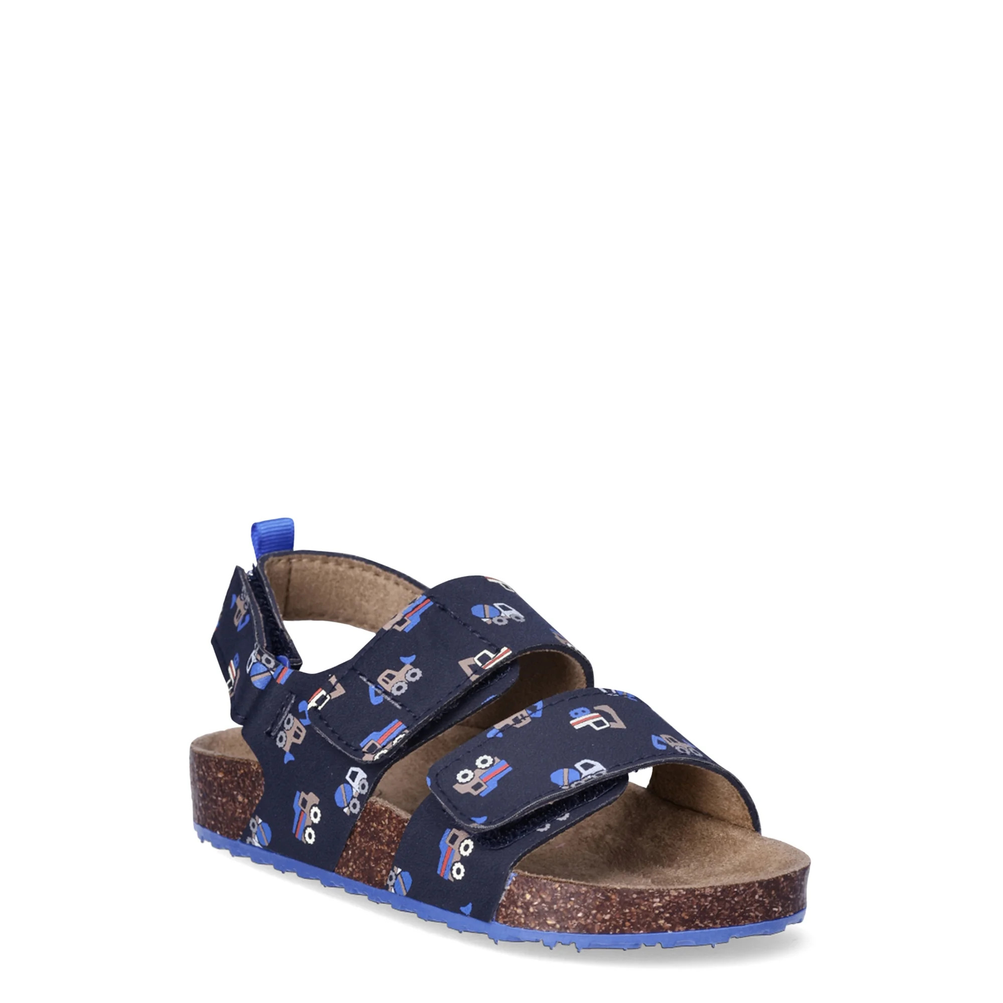 Wonder Nation Toddler Boys Two Strap Footbed Sandals, Sizes 7-12 | Walmart (US)